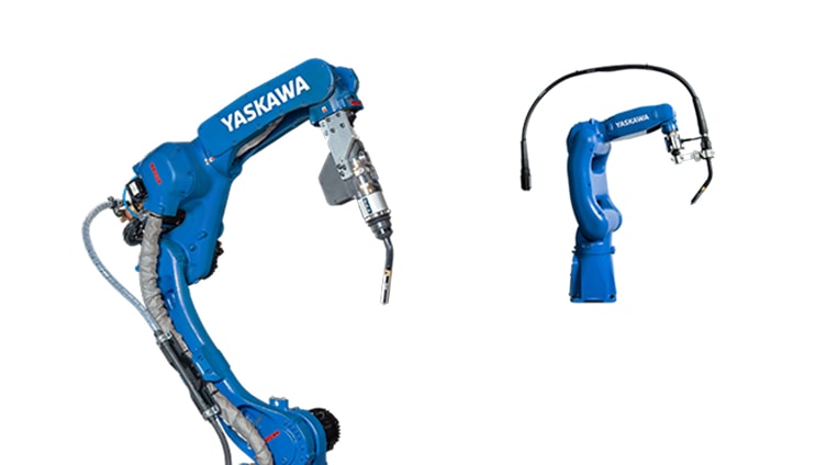 アーク溶接・高軌跡精度ロボット（製品イメージ）